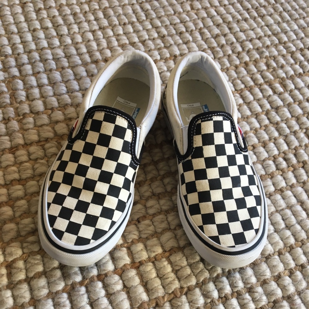 Vans checkerboard slip-ons Ultra Cush insole